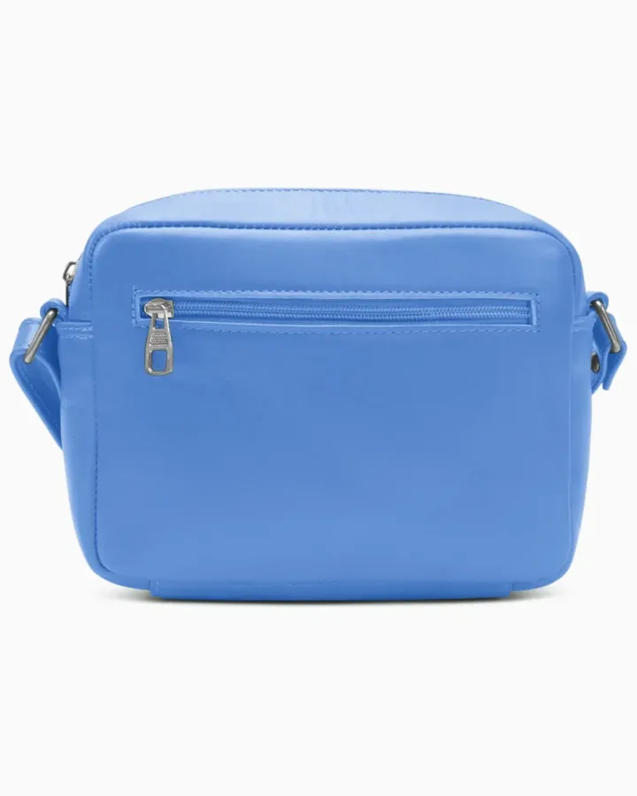 Minimalist Slate Blue Camera Bag